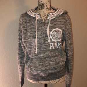 Victoria secret love pink grey sweatshirt